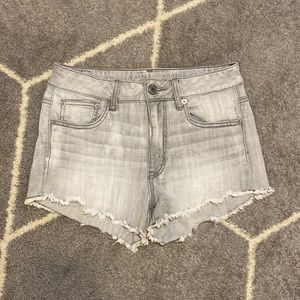 Grey Wash American Eagle Shorts